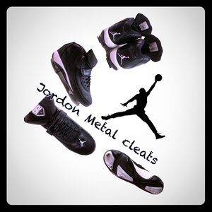 - (18)Nike Jordan metal cleats